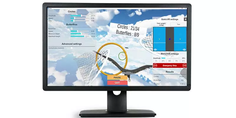 VR therapy engages patients with gamification